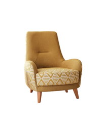 Atelier Del Sofa Silla Alada Amarilla